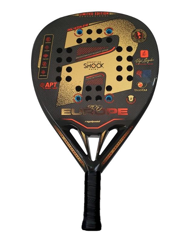 Royal Padel Euro Pro Polyethylene Black